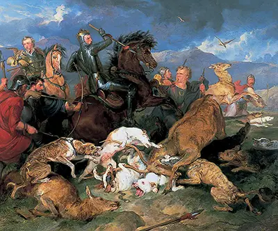 The Hunting of Chevy Chase Edwin Henry Landseer